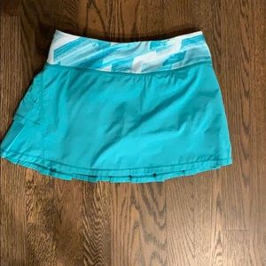 Ivivva blue teal skirt!